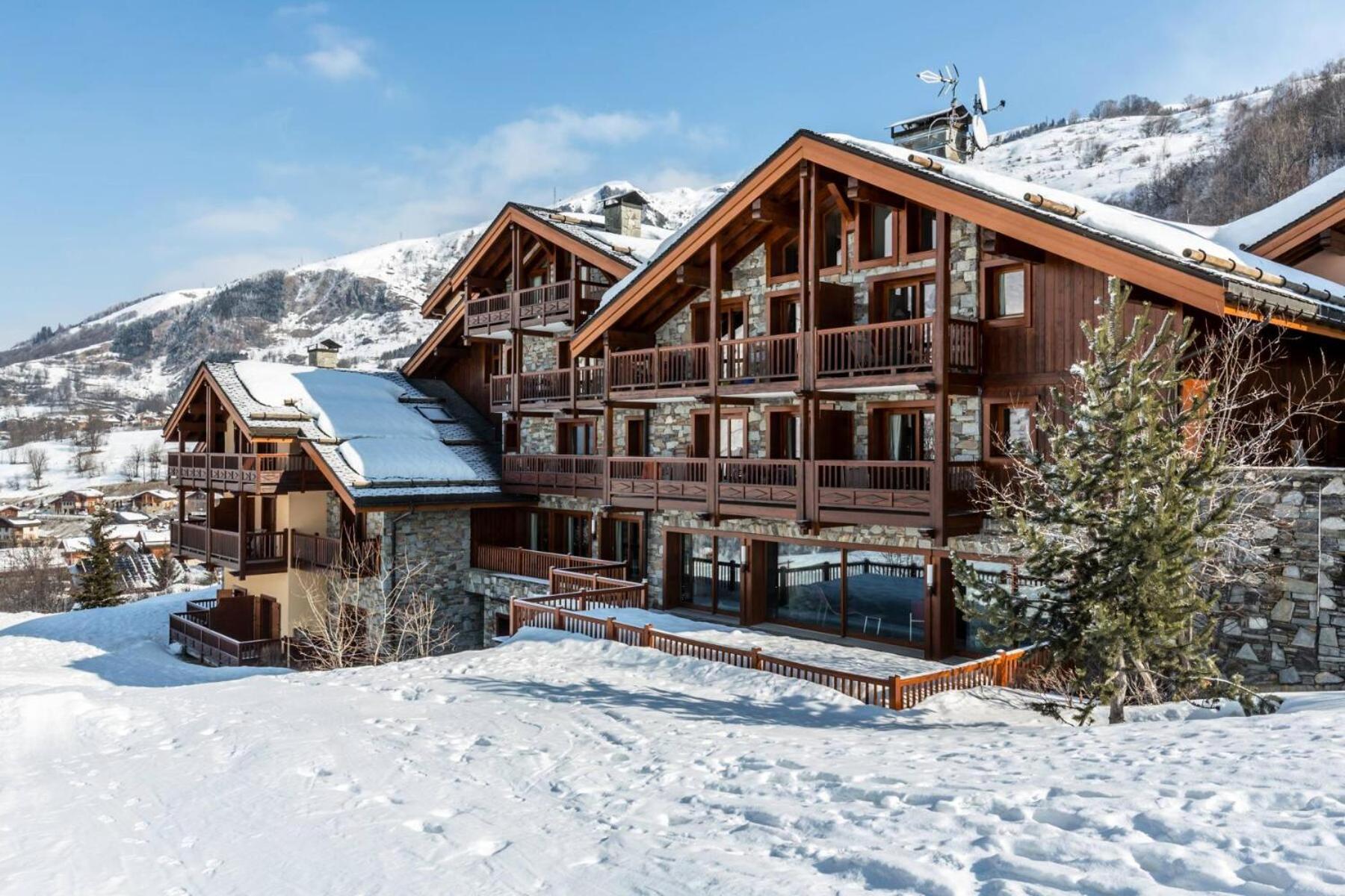 Les Chalets Du Gypse - Les Chalets Du Gypse A04 Mae-3861 Saint-Martin-de-Belleville Exteriér fotografie